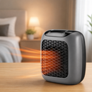 Aquecedor Portátil 110V 800W com Controle Remoto - Mini Aquecedor