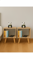 Nicho Mesa de Cabeceira Quadrado com Pés 42x22,5cm em MDF