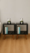 Nicho Mesa de Cabeceira Quadrado com Pés 42x22,5cm em MDF