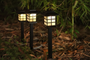 Kit 1-6 Luminaria Solar Espeto de Jardim Led Decoração Cazinha Recarregavel no Sol