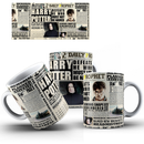 Caneca Personalizada Inspirada no Universo Harry Potter com Nome – 325ml