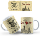 Caneca Personalizada Inspirada no Universo Harry Potter com Nome – 325ml
