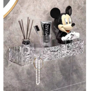 kit 2 Suporte De Shampoo Prateleiras De Banheiro Sem Furo Acrilico Chifre