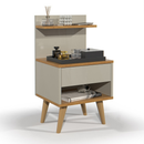 Mesa De Cabeceira Estilo Retro Quarto Sleep