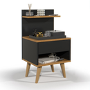 Mesa De Cabeceira Estilo Retro Quarto Sleep
