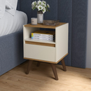 QUEIMA DE ESTOQUE PROMOÇÃO! Kit Mesa De Cabeceira Para Quarto Pés Retro 1 Gaveta - Várias Cores