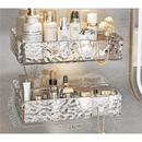 Kit 2 Suportes de Shampoo Acrílico Sem Furo para Banheiro – Design Chifre
