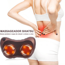 Massageador Shiatsu 8 Esferas para Pescoço, Costas e Lombar