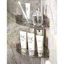 Kit 2 Suportes de Shampoo Acrílico Sem Furo para Banheiro – Design Chifre