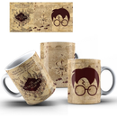 Caneca Personalizada Inspirada no Universo Harry Potter com Nome – 325ml