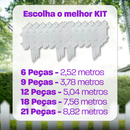 Kit 21 Cercas Plástica Decorativa Jardim Inglês A MAIOR DO MERCADO