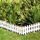 Kit 21 Cercas Plástica Decorativa Jardim Inglês A MAIOR DO MERCADO