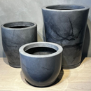 Kit 3 Vasos Marmorizados ou Diamante com Pratos