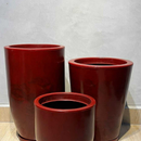 Kit 3 Vasos Marmorizados ou Diamante com Pratos