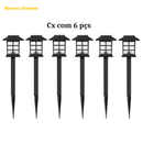 Luminária Solar LED Espeto de Jardim – Recarregável no Sol