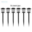 Luminária Solar LED Espeto de Jardim – Recarregável no Sol