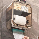 Caixa para Banheiro armazenamento papel higiênico e organizador