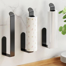 suporte para Porta Papel Higiênico Acessórios Banheiro Fácil Limpeza Garantia Design Moderno sem Ferrugem toalha Cola3 M