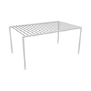 Kit 2 Organizadores de Armário de Cozinha Médio 32cm em Aço Epóxi