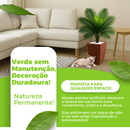 Planta Artificial Palmeira + Vaso kit Enfeite Sala Completo Decoração Casa