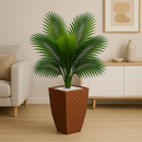 Planta Artificial Decorativa com Vaso – Realista e Sofisticada