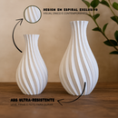 Kit 2 Vasos Decorativos Stylish Decoração Ambiente Sala