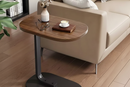 Mesa De Apoio Lateral Para Sofá Cama Notebook Portatil - Base de Ferro e MDF