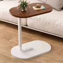 Mesa De Apoio Lateral Para Sofá Cama Notebook Portatil - Base de Ferro e MDF