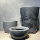 Kit 3 Vasos Marmorizados ou Diamante com Pratos
