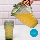 Jarra De Suco 2 Litros Mesa Posta Cozinha Para Servir Ou Guardar na Geladeira Linha Glamour Acrílico