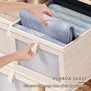 KIT 1-5 Organizador De Guarda-Roupa Dobrável Para Roupas E Calças Grande Dura Alto Qualidade