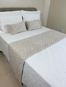 Kit PESEIRA + Capas de baguetes Aconchergante 3 peças - Decorar a Cama