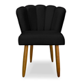 Poltrona Cadeira Pétala para Penteadeira e Quarto – Design Sofisticado