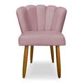 Poltrona Cadeira Pétala para Penteadeira e Quarto – Design Sofisticado