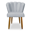 Poltrona Cadeira Pétala para Penteadeira e Quarto – Design Sofisticado