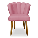 Poltrona Cadeira Pétala para Penteadeira e Quarto – Design Sofisticado