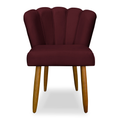 Poltrona Cadeira Pétala para Penteadeira e Quarto – Design Sofisticado