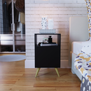 Mesa de Cabeceira Nicho Quarto Casal Decoração Retro Rapallo