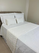 Kit PESEIRA + Capas de baguetes Aconchergante 3 peças - Decorar a Cama