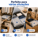 Kit 10 Sacos a Vácuo Premium + Bomba Manual