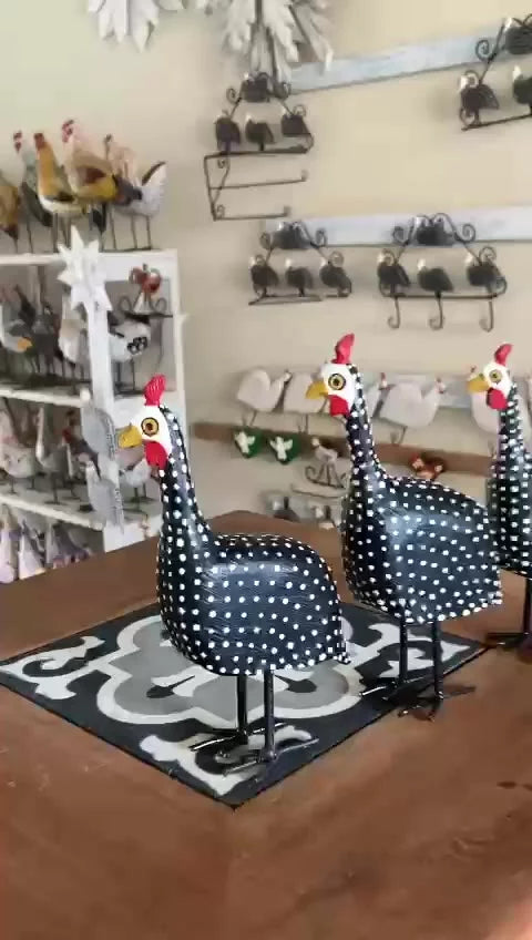 Kit Trio Galinha Dangola de Madeira