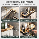 Suporte De Shampoo Organizador Alta qualidade Prateleiras De Banheiro Sem Furo Premium-Space Aluminium