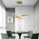 3 Cores Em 1 Controlo remoto Luz Sala De Estar Lustre Cozinha Pingente Lâmpada Do Teto Led Nordic Moderno Decoração