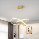 3 Cores Em 1 Controlo remoto Luz Sala De Estar Lustre Cozinha Pingente Lâmpada Do Teto Led Nordic Moderno Decoração