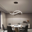 3 Cores Em 1 Controlo remoto Luz Sala De Estar Lustre Cozinha Pingente Lâmpada Do Teto Led Nordic Moderno Decoração