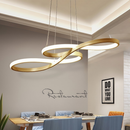 lustre pendente de teto moderno com 3 cores de luz de teto para sala de estar, sala de jantar e bar