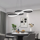 lustre pendente de teto moderno com 3 cores de luz de teto para sala de estar, sala de jantar e bar