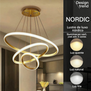 3 Cores Em 1 Luz Sala De Estar Lustre Cozinha Led Lâmpada Do Teto Nordic Moderno Decoração