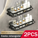 Suporte Organizador de Shampoo Premium Sem Furo em Alumínio Space