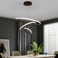 Lustre LED Moderno 3 Cores em 1 - Nordic para Sala e Cozinha – Teto Decorativo